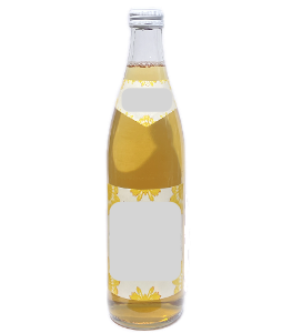 Apfelwein Flasche Apfelwein in 1,0L Flasche